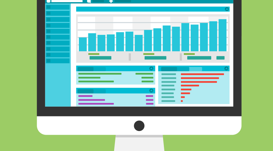 Free statistic wordpress web vector