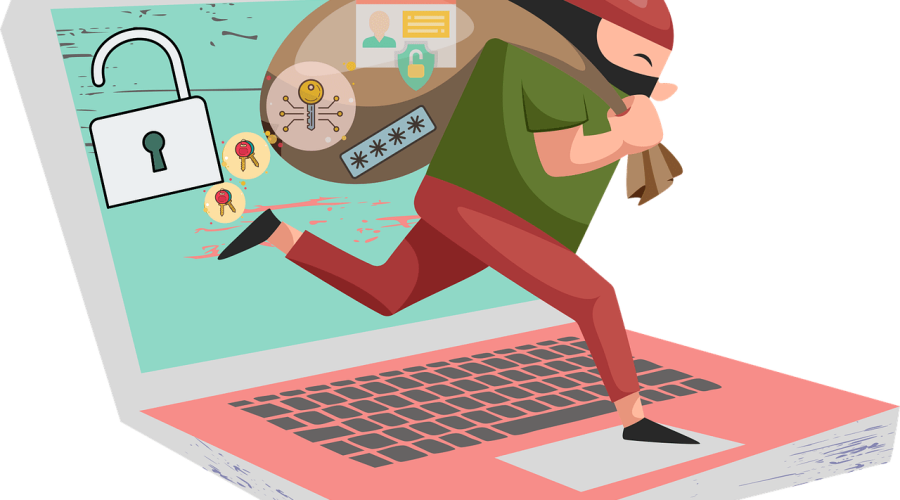 Free cybersecurity computer security hacking vector