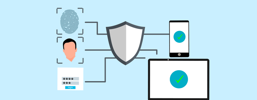 Free cybersecurity security authentication vector