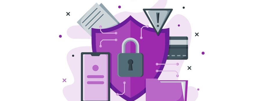 Free internet security digital vector
