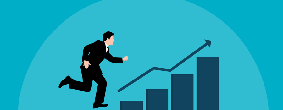 Free success investment business vector