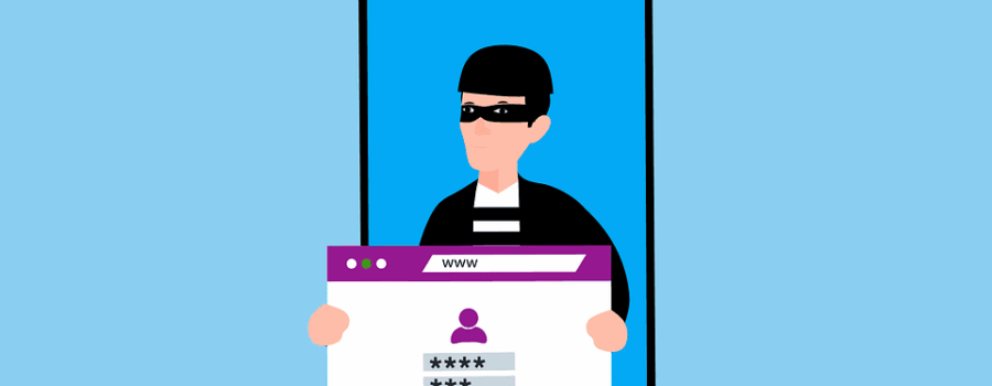 Free phishing scam website vector