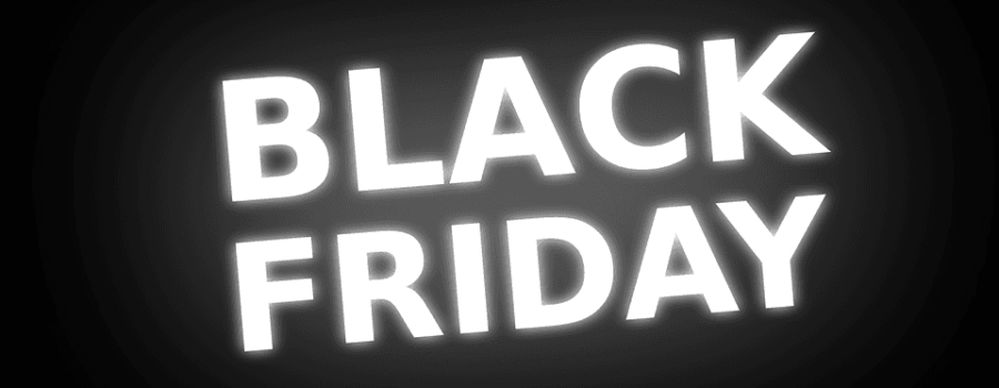 Free black friday minimalist vector
