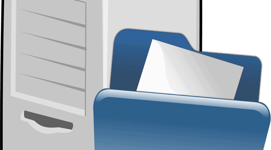 Free computer file network vector