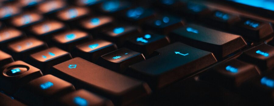 closeup photo of computer keyboard