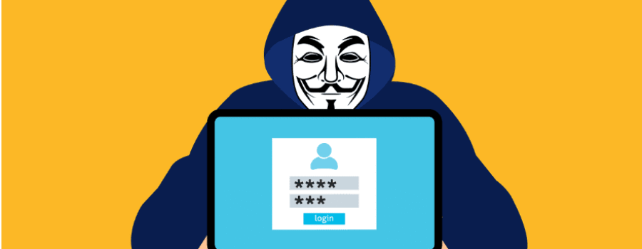 Free hacker anonymous cybersecurity vector