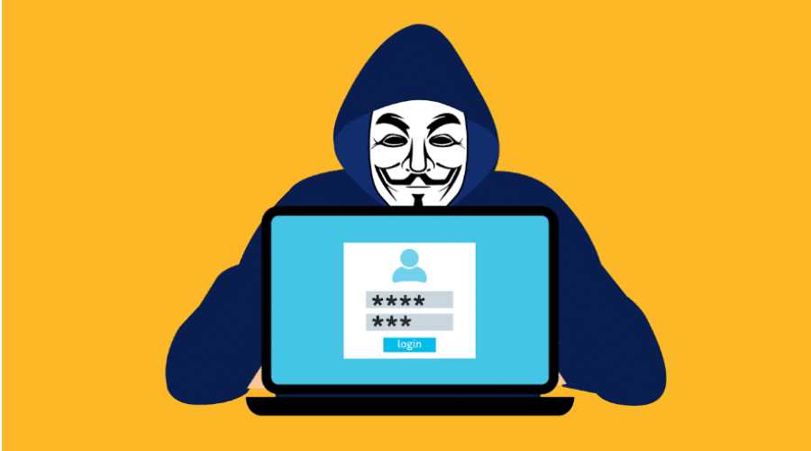 Free hacker anonymous cybersecurity vector